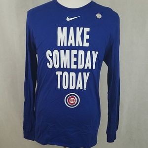 NEW Nike long sleeve Chicago Cubs MLB Baseball